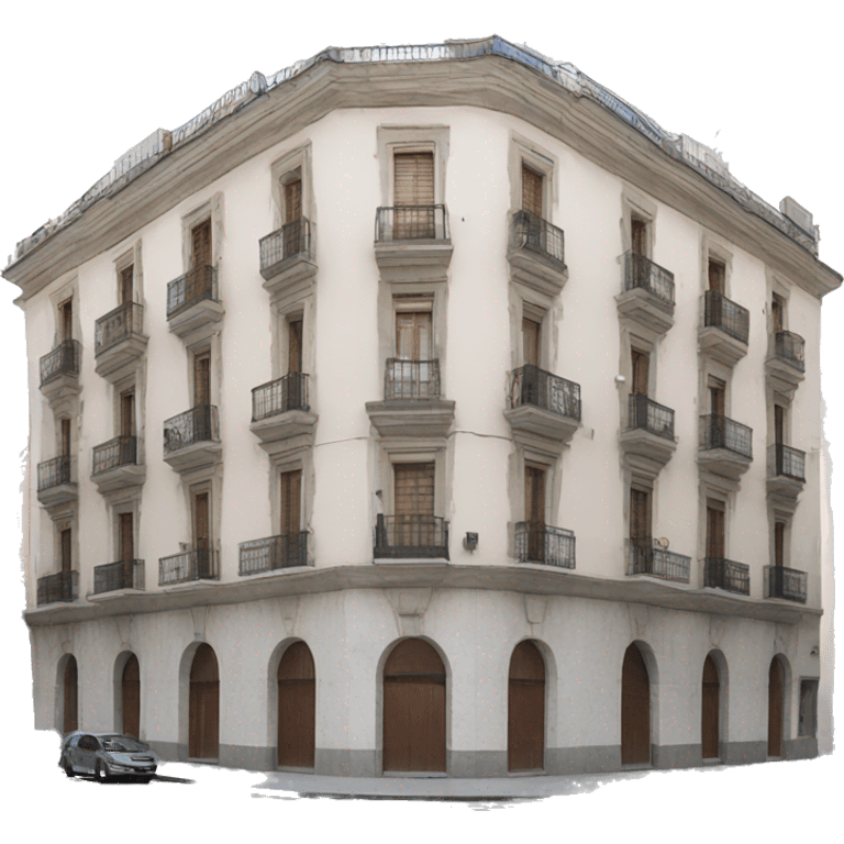 Madrid building emoji