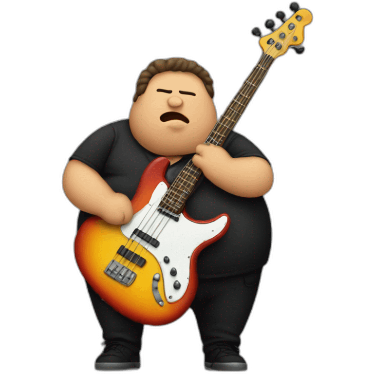 fat bassist emoji