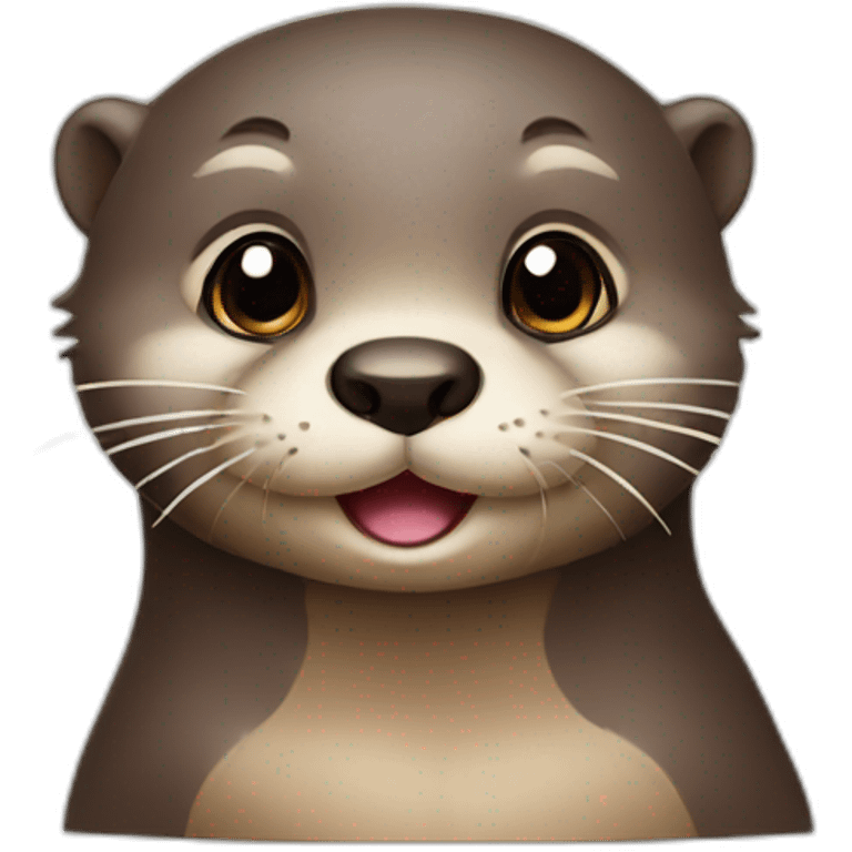 cute otter emoji