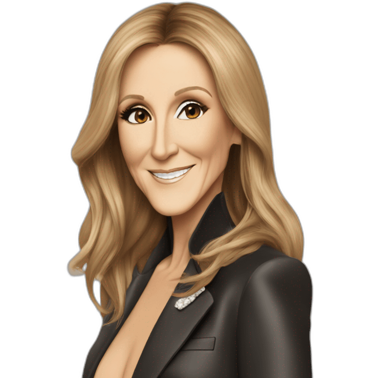 Céline Dion thanking emoji