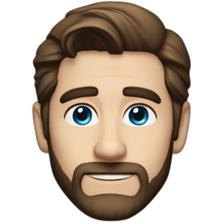 jake gyllenhaal blue eyes in black suit emoji