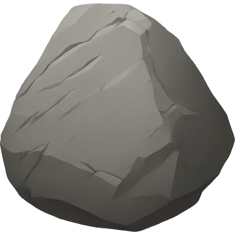 Rock emoji