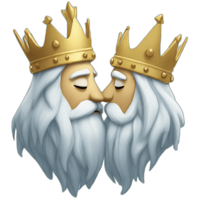 ice king kissing emoji