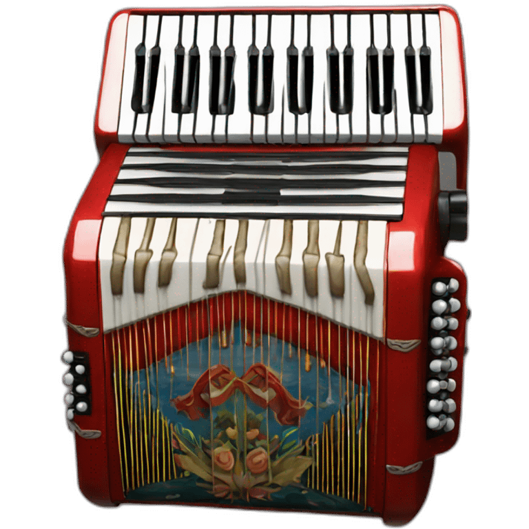 Erlandskian Hylian Accordion Instrument emoji