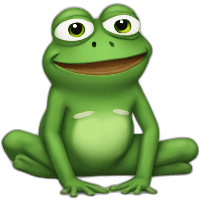 Pepe the frog emoji