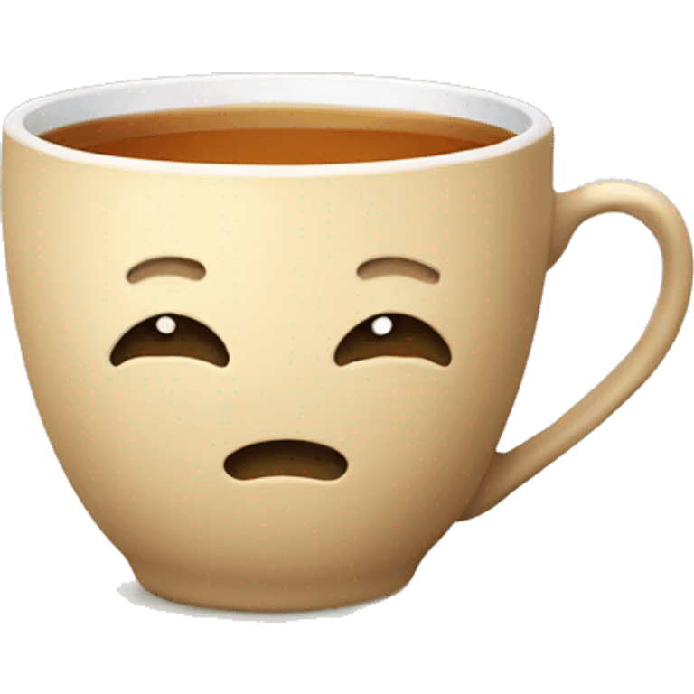 beige Cup of Tea emoji