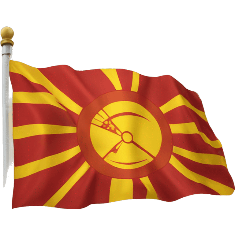 Old Macedonian flag emoji