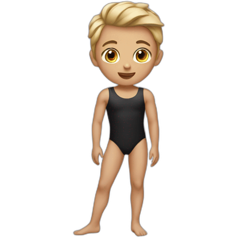 boy in leotard emoji