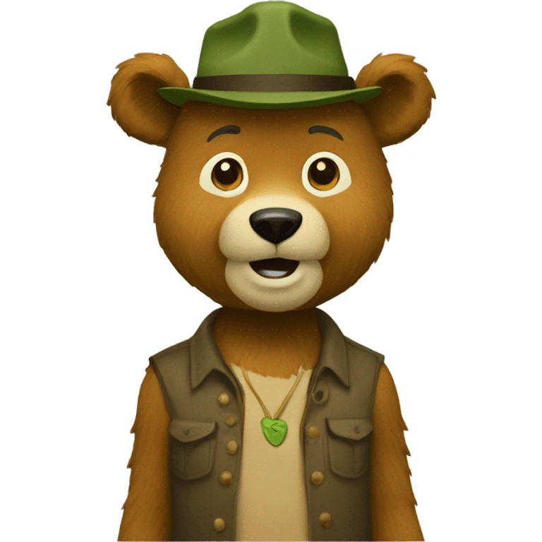 Yogi bear emoji