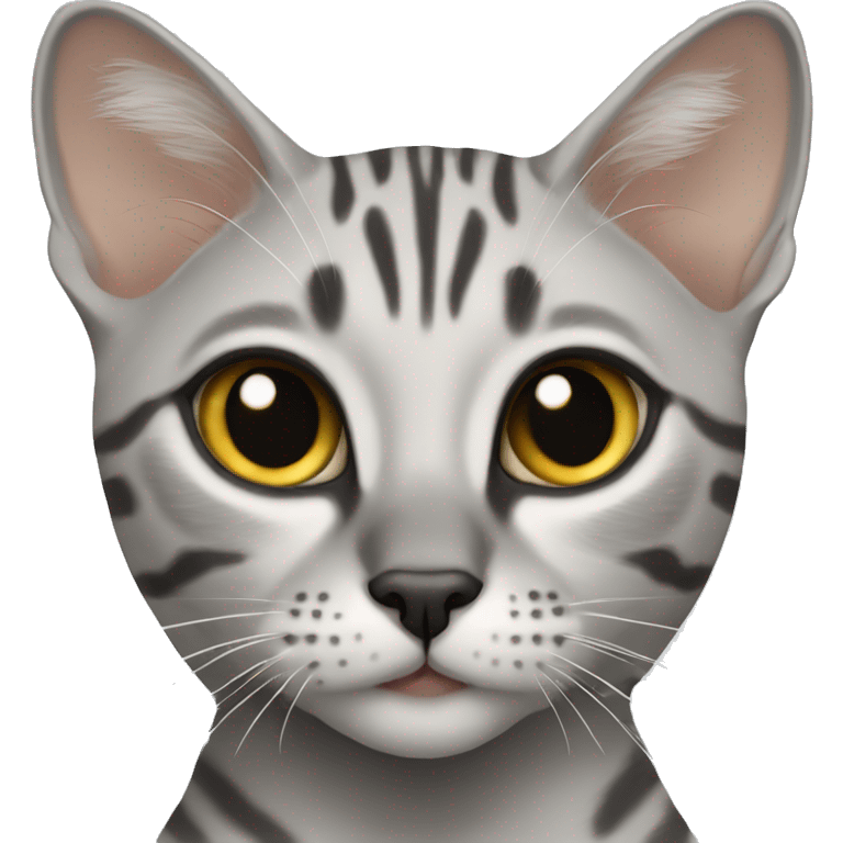 Egyptian mau cat female  emoji