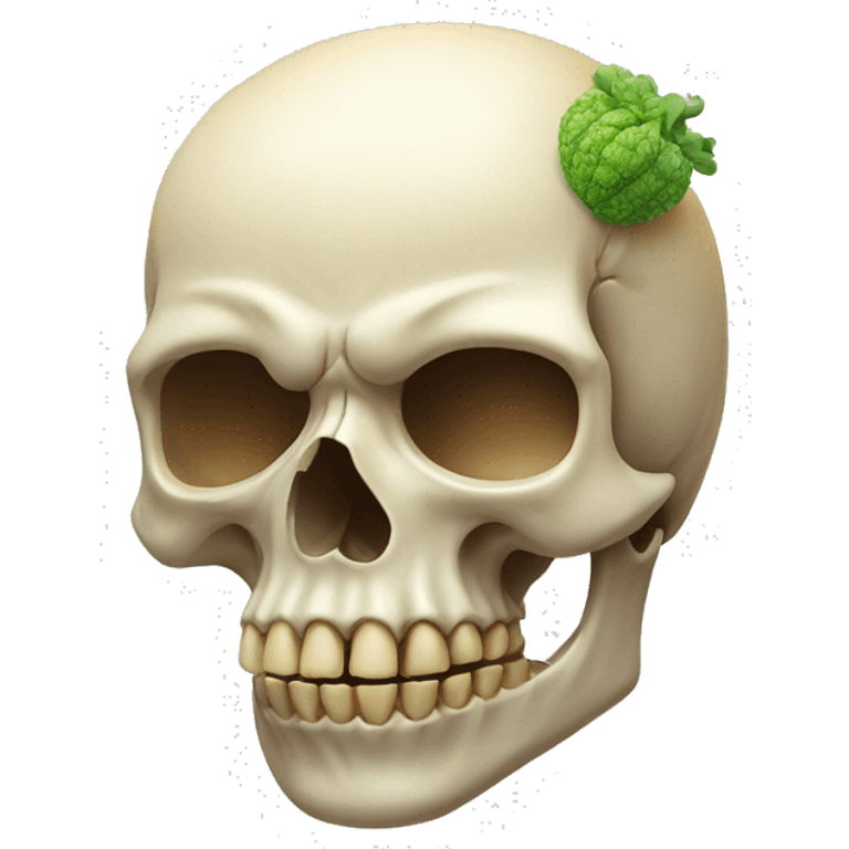 Skull with carot  emoji