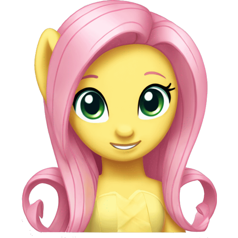 Fluttershy from My Little Pony emoji