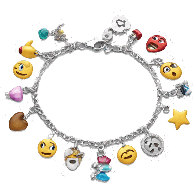 Charm bracelet emoji