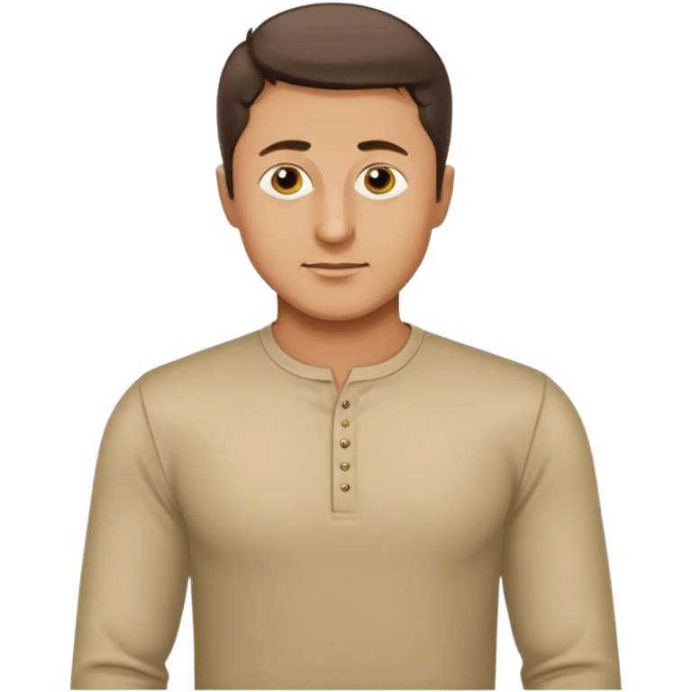 zelenskyy standing full body long sleeve shirt emoji