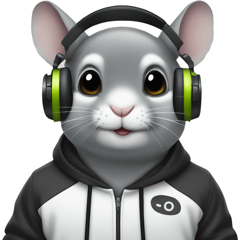 chinchilla dj emoji