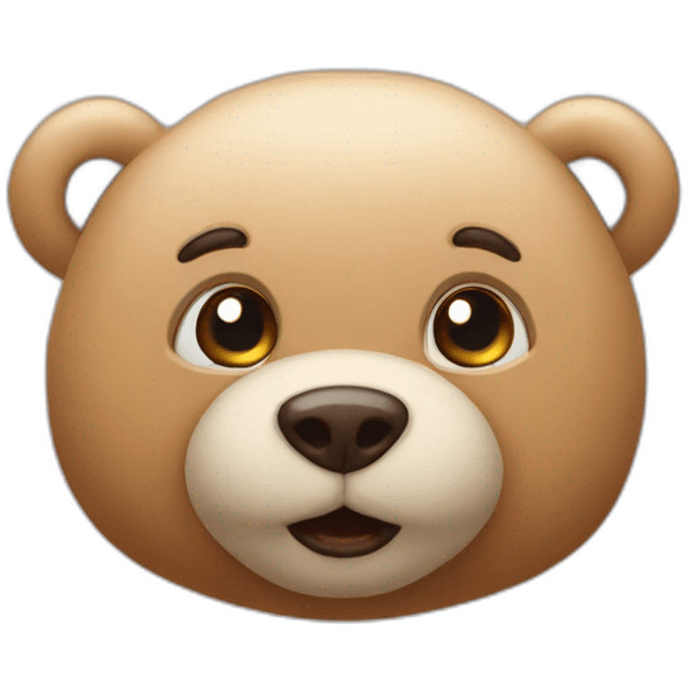 ours en peluche  emoji