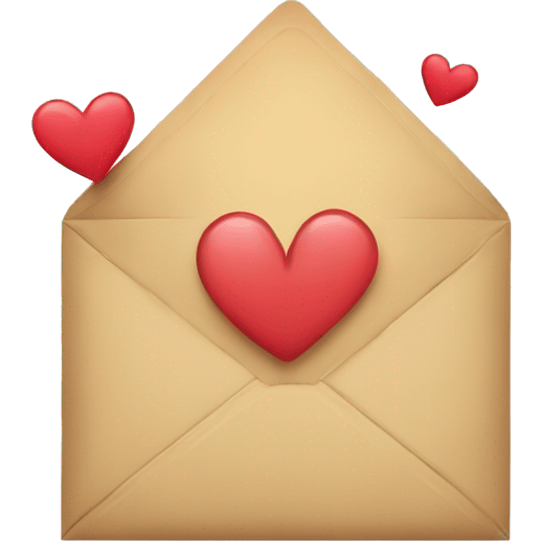 envelope with heart emoji