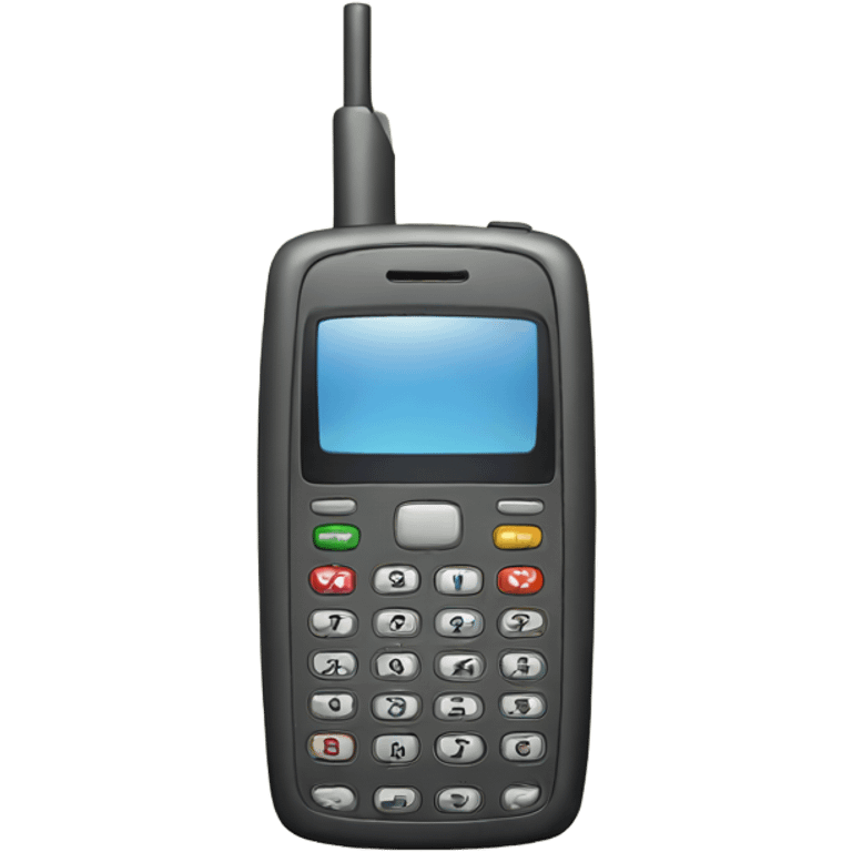 old mobile phone  emoji