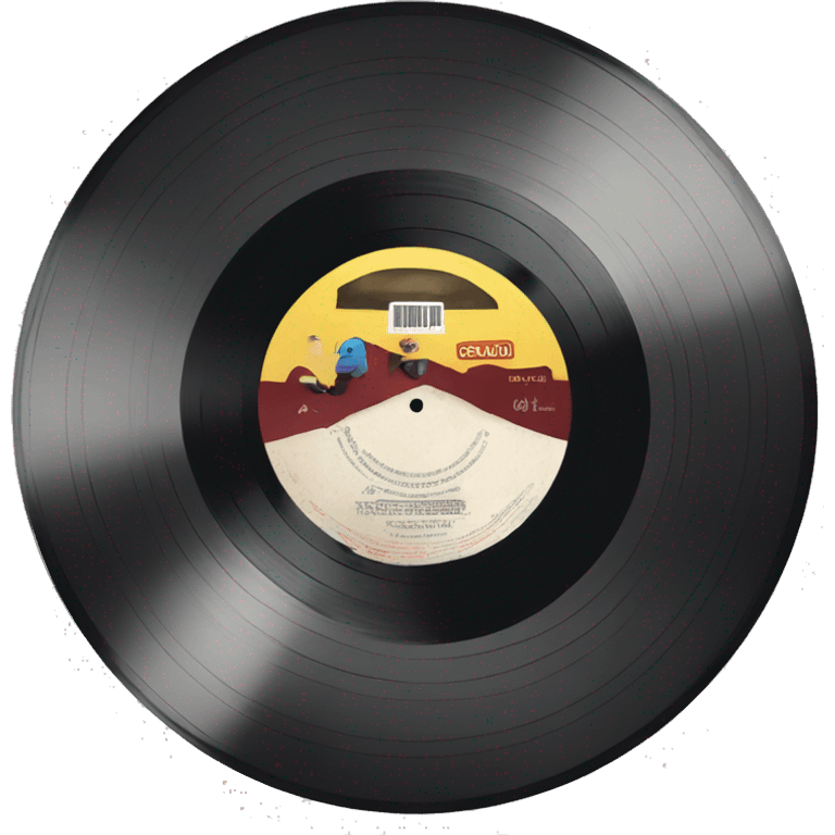 vinyl record emoji