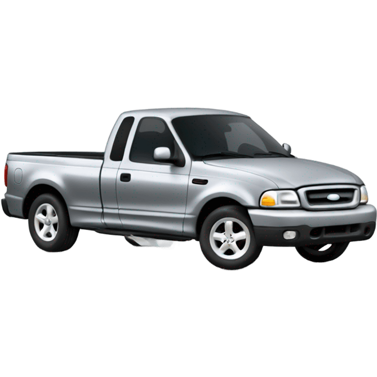 silver 2002 ford lightning emoji