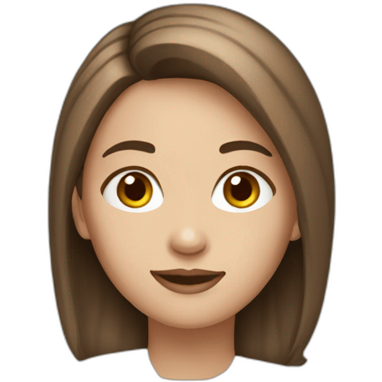 birthday white brown hair girl emoji