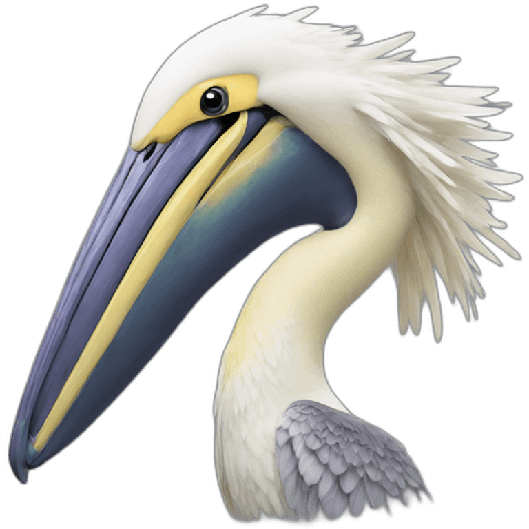 Halo pelican emoji