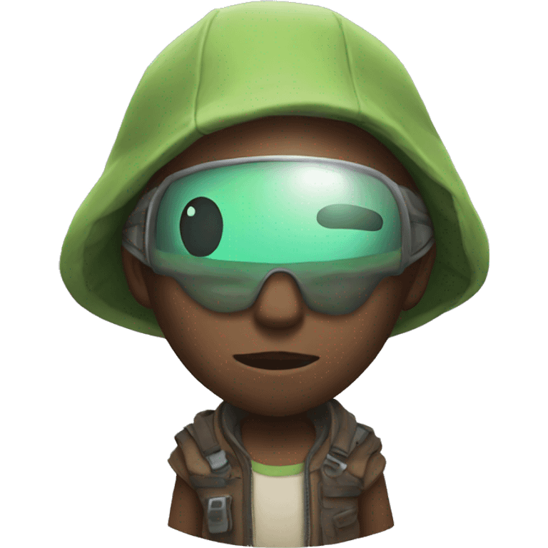 earth as a character from the game emoji