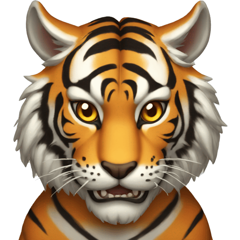 demon tiger emoji