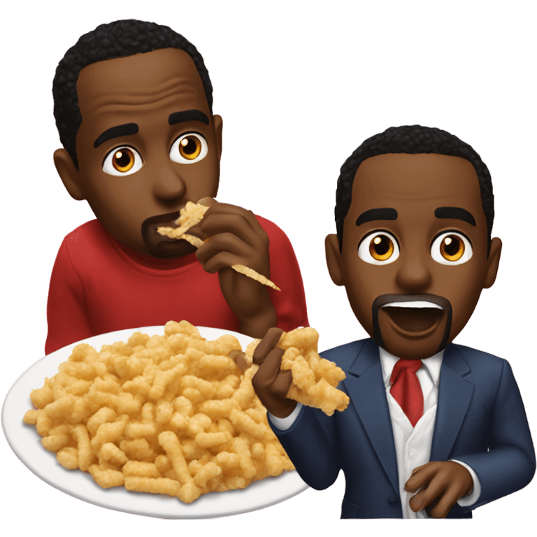 P Diddy eating skibidi  emoji