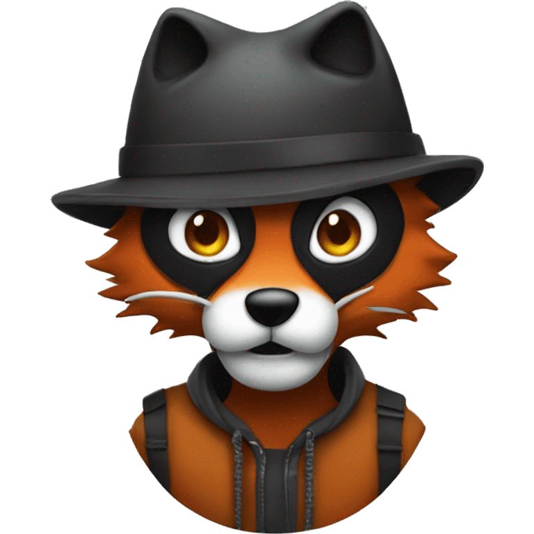 robber fox emoji