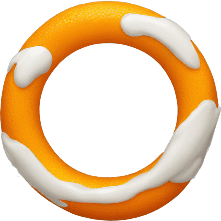 orange torus emoji