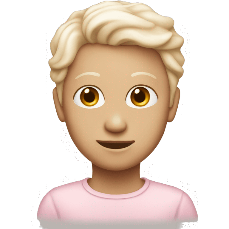 light pink geart emoji