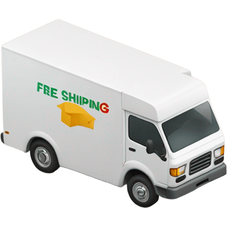 Free shipping emoji