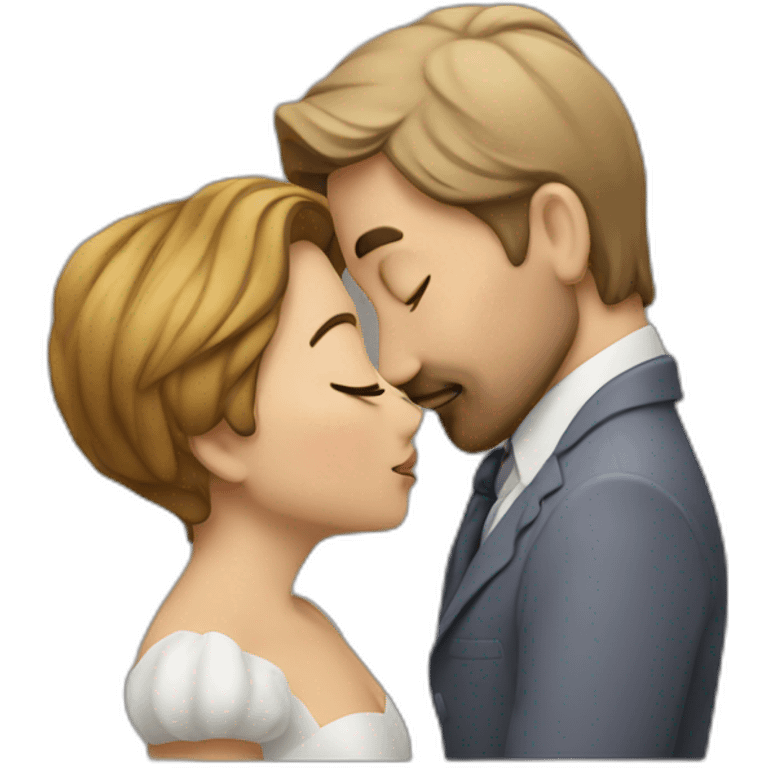 The kiss emoji