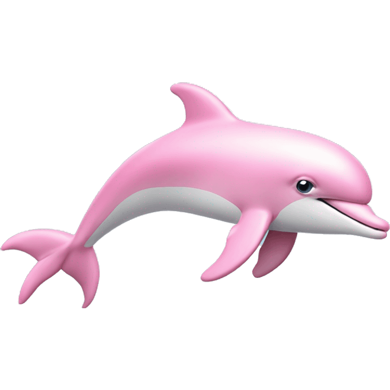 Pastel-pink-colors-dolphin emoji