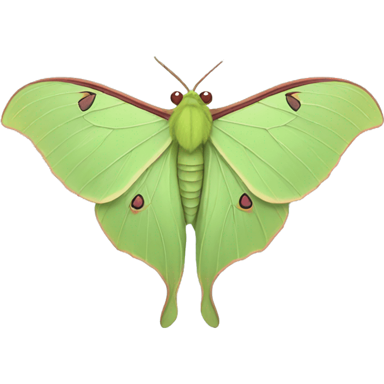 Luna Moth emoji