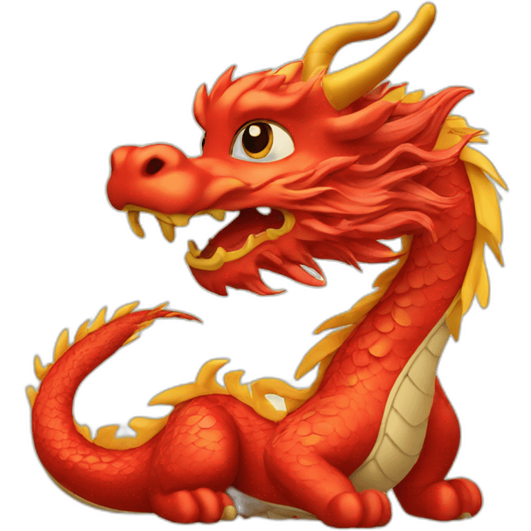 Chinese new year-dragon emoji