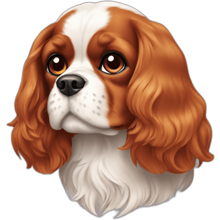 Cavalier king Charles spaniel emoji