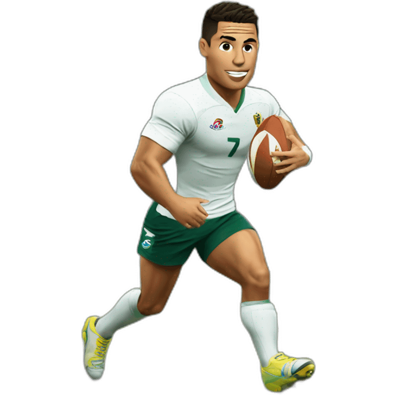 ronaldo rugby emoji