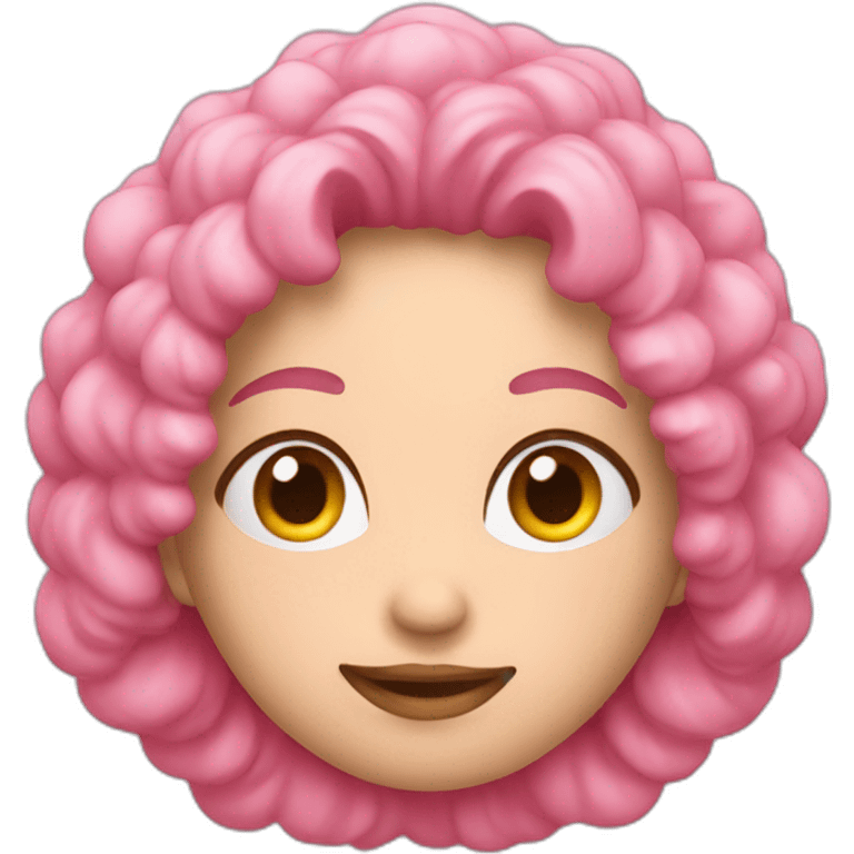 Coroa rosa emoji