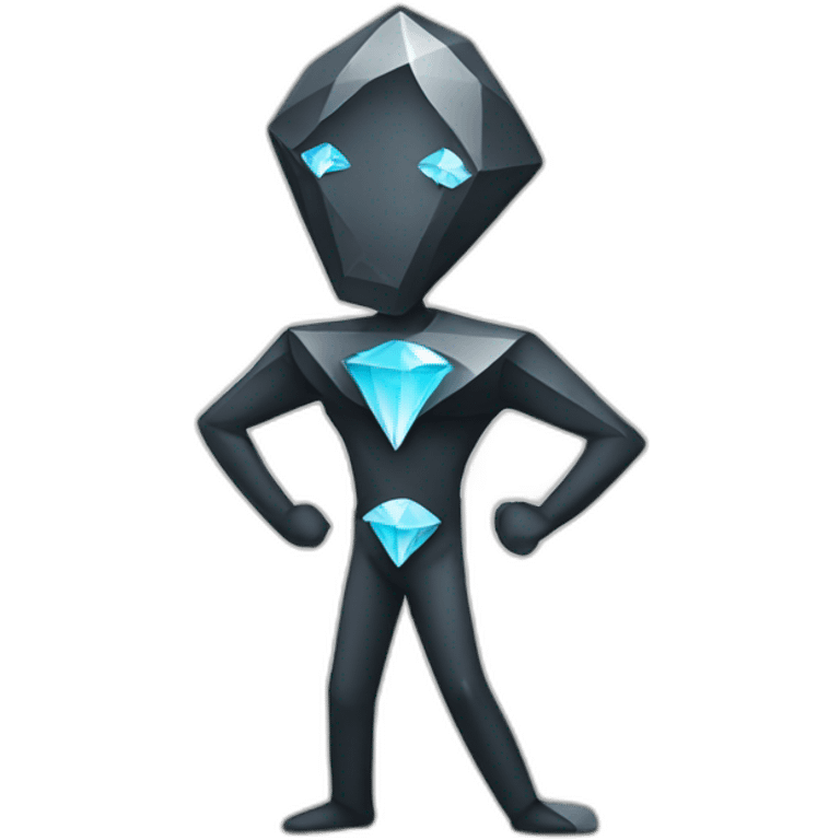 diamond stickman emoji