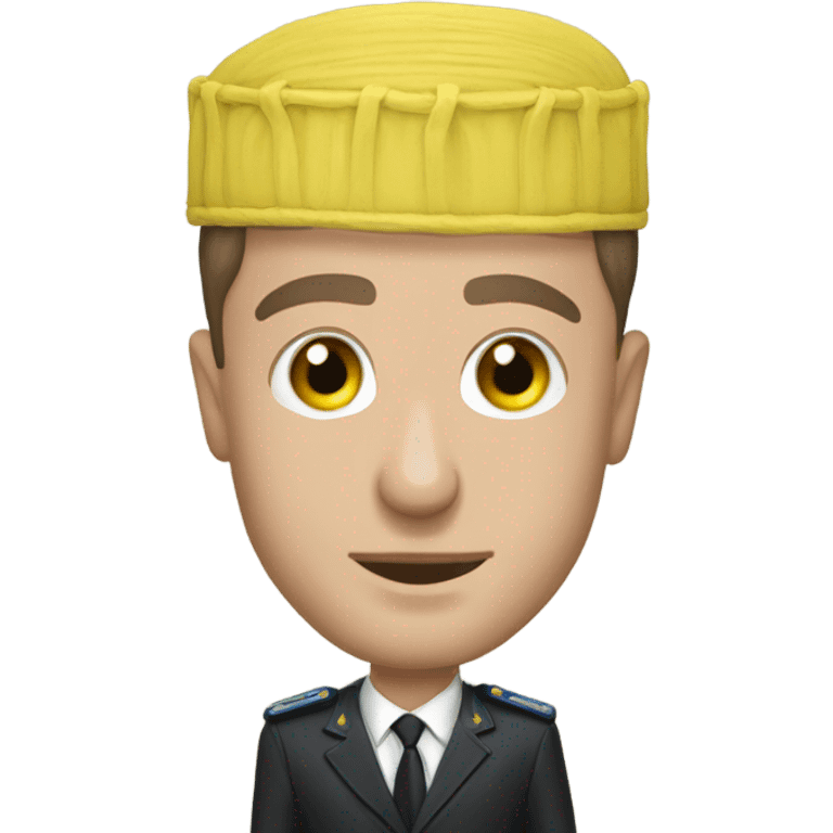 Presented of Ukraine Vladimir Zelensky emoji