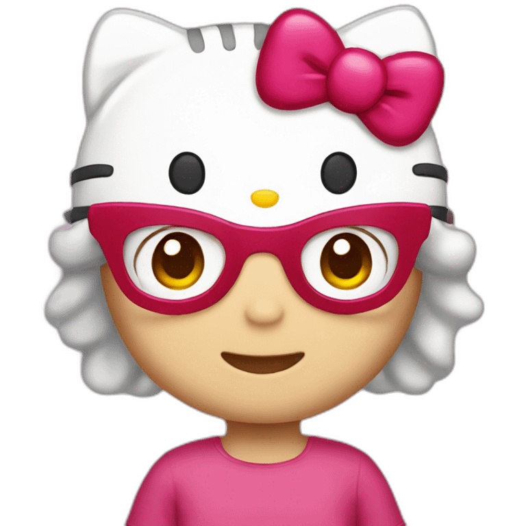 Hello kitty emoji