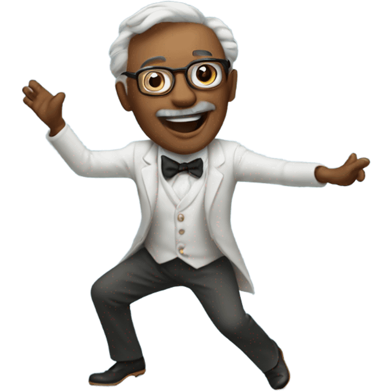 dancing professor emoji