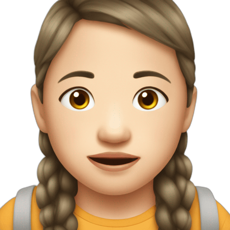 child with down syndrome peru emoji