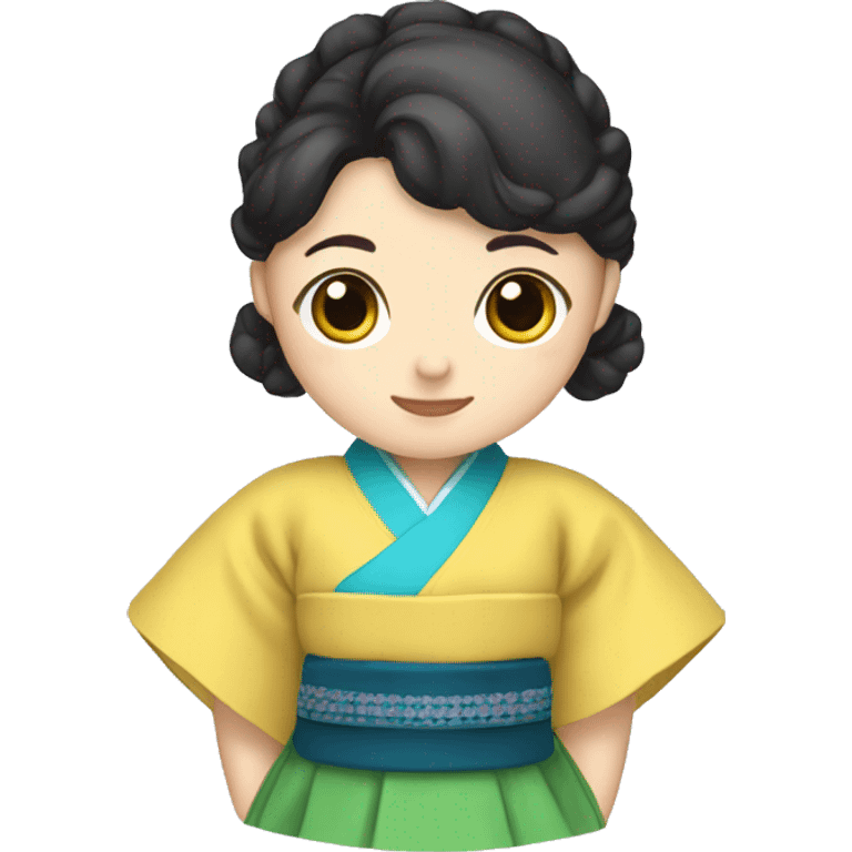 Hanbok outfit emoji