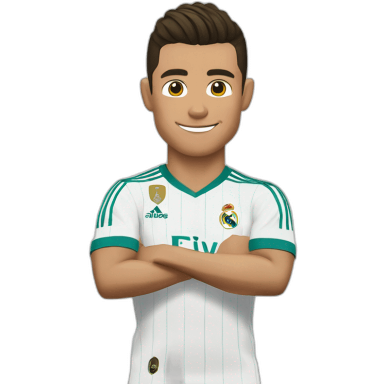 Cristiano Ronaldo to real madrid emoji