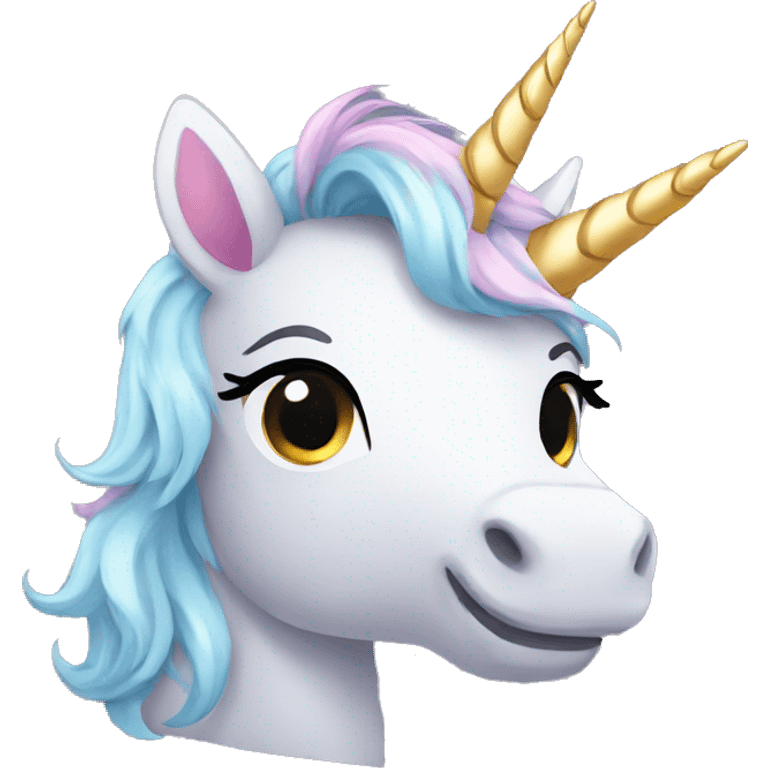 unicorn cute emoji