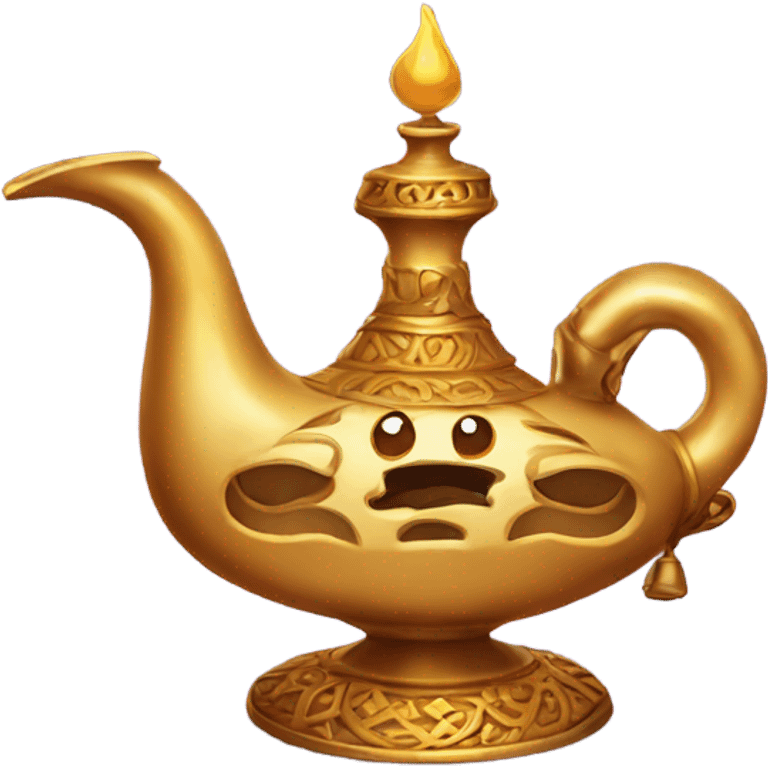 Aladdin lamp emoji