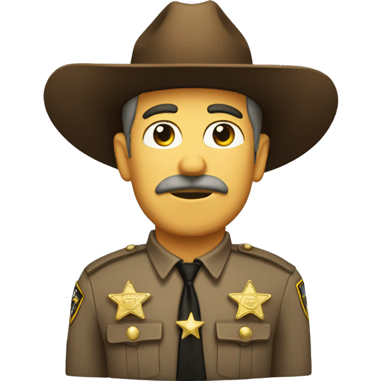 sheriff badge emoji